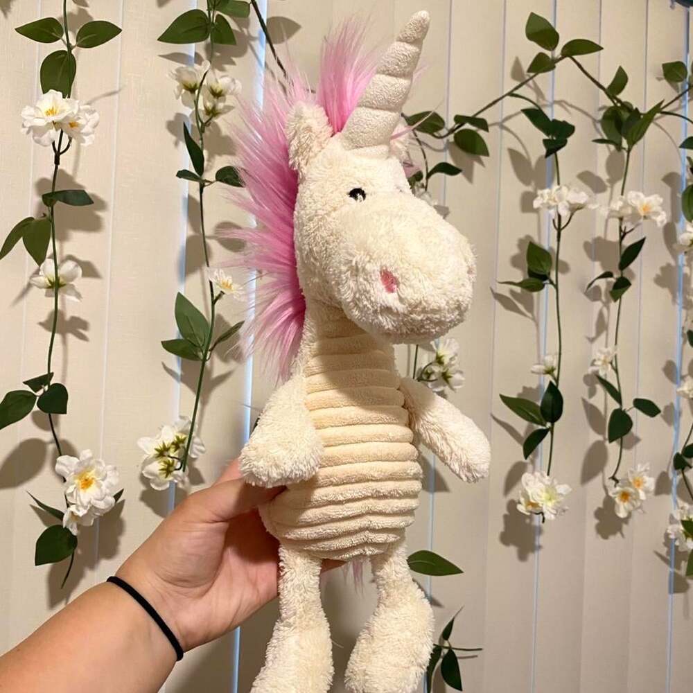 Jellycat Cream and Pink Stuffed-animals